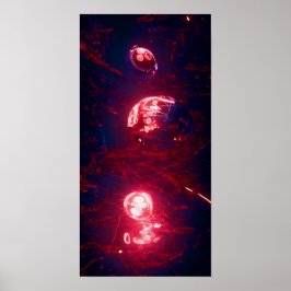 En röd sfär 56 - A.I. Poster