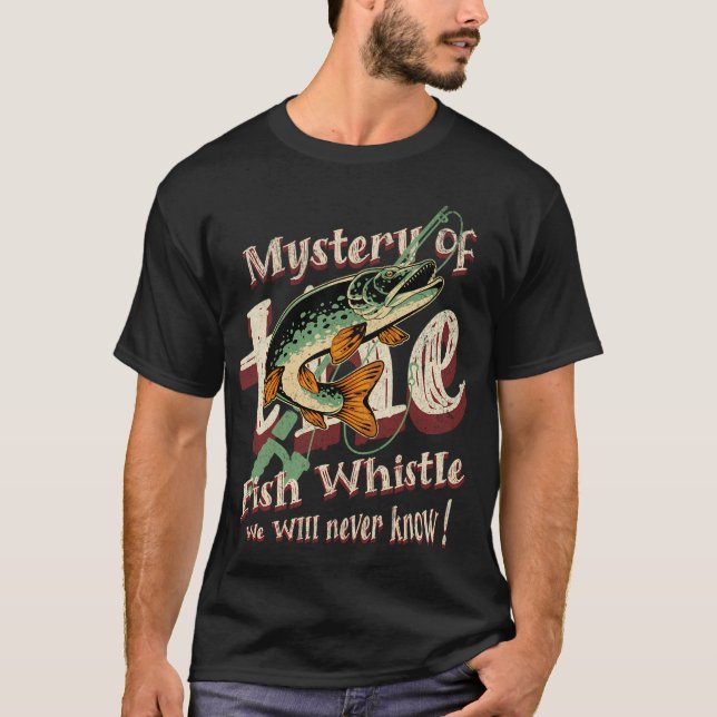 En rolig Anglerspruch T Shirt (Framsida)