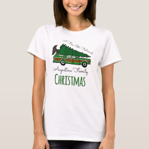 En rolig gammalmodig julsemester t shirt