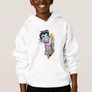 En rolig, inte så skrämmande vampyr som äter glass t shirt