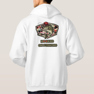 En rolig och djärv illustration av en cool bas hoodie