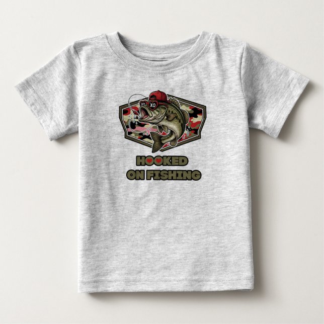 En rolig och djärv illustration av en cool bas  t shirt (Framsida)
