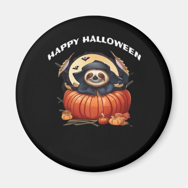En rolig satir med Halloween Essential T-Sh Magnet (Framsidan)