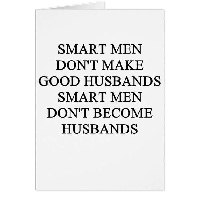 en rolig skilsmässaidé för dig! hälsningskort (Framsidan)