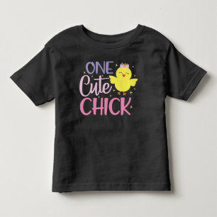 En Roligt för Chick, svart Gult T Shirt