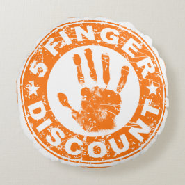 En Roligt Gag Gift Pillow! Rund Kudde