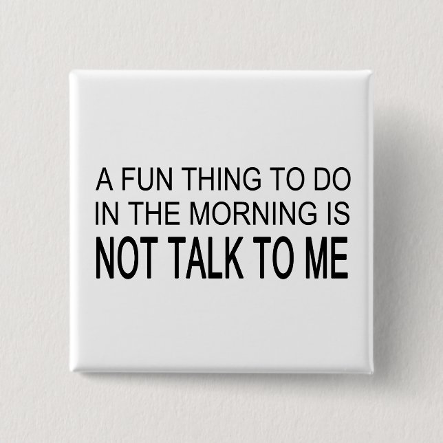 En Roligt Sak att göra Knapp (Framsida)