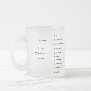 en roligt som mäter mugg