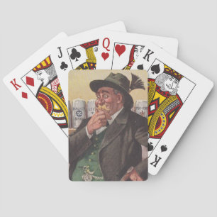 En roligt väljer valfritt speldäck casinokort