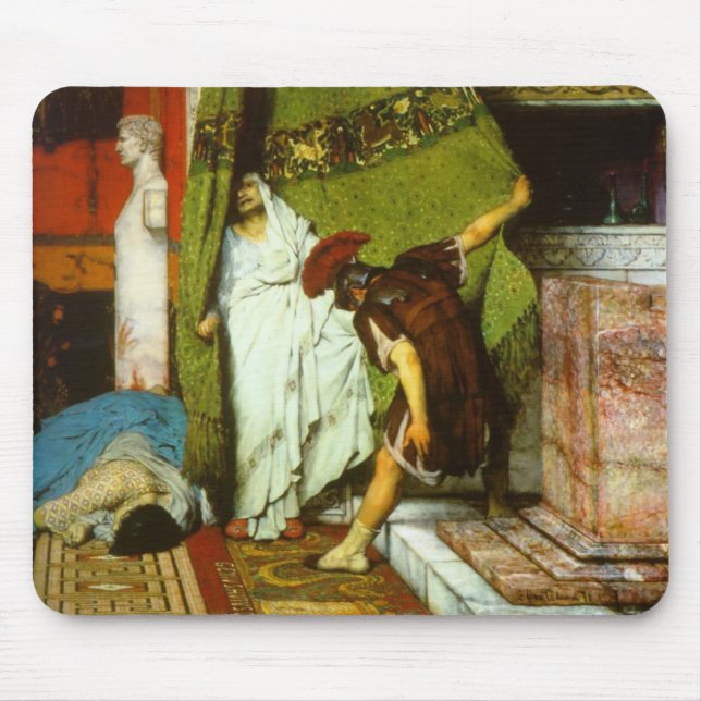 En romersk kejsare AD41 Musmatta (Framsidan)