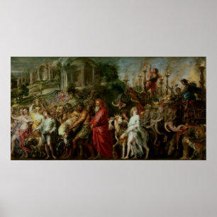 En romersk triumf, c.1630 poster