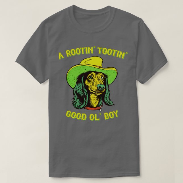 En Rootin Tootin Bra Ol Boy T Shirt (Design framsida)