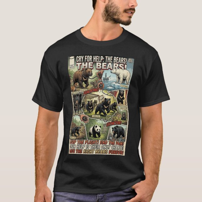 En rop på hjälp t shirt (Framsida)