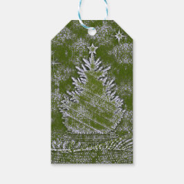 En röra av Snö Presentetikett