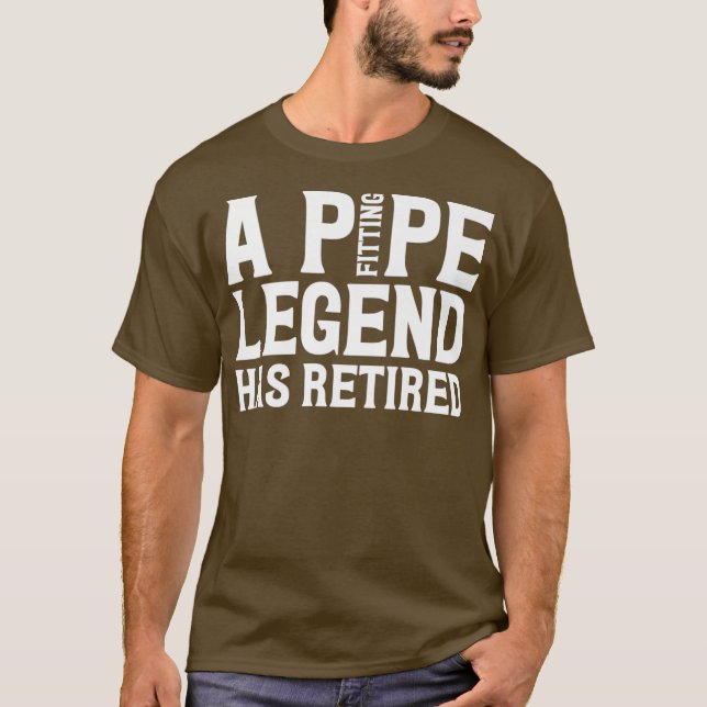 En rörmokare som passar en förklaring har dragit t shirt (Framsida)