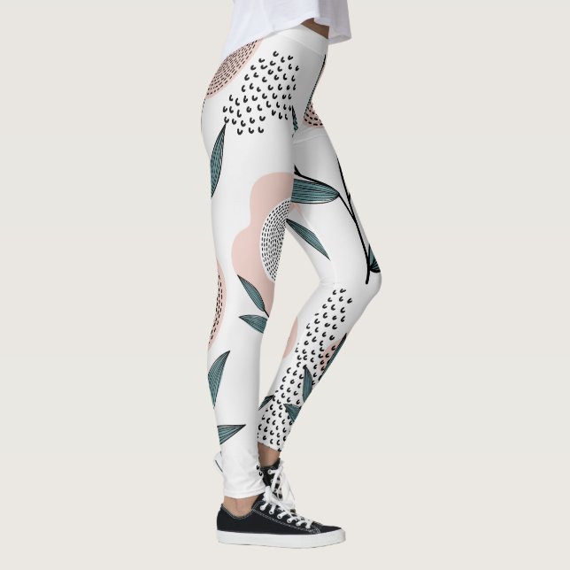 En ros leggings (Höger)