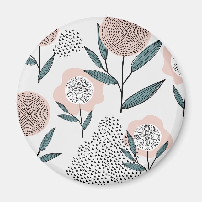 En ros magnet (Framsidan)