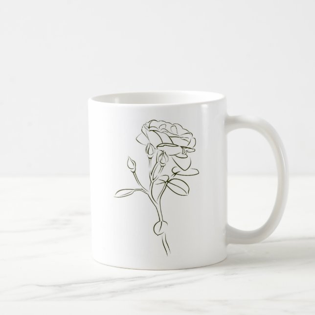 En ros till den älskade.... kaffemugg (Höger)