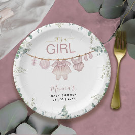 En Rosa Boho Clothes Greenery Baby Shower
