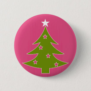 En Rosa jul Knapp