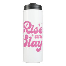 En rosa-retroStiga upp och Slay