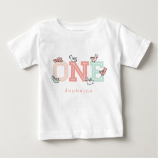 EN Rosa Whimsical Cute Girl Baby Ankor Ducklings Tee