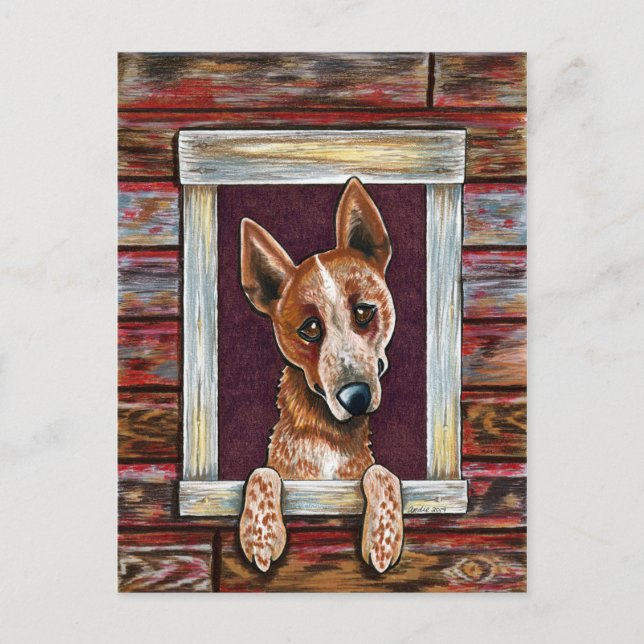 En Rosie Välkommen Vykort (Framsida)