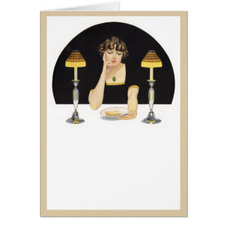 En rostat bröd hälsningskort