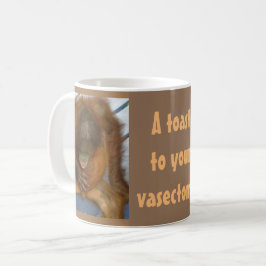 En rostat bröd till din vasektomi kaffemugg