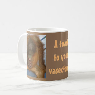 En rostat bröd till din vasektomi kaffemugg