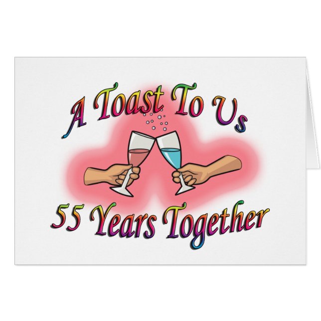 En rostat bröd till oss hälsningskort (Framsidan Horizontal)