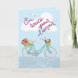 En Route Pour L'Amour - On the Way to Love French Kort