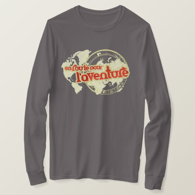 en route pour l'aventure grafik-T-shirt T Shirt (Design framsida)