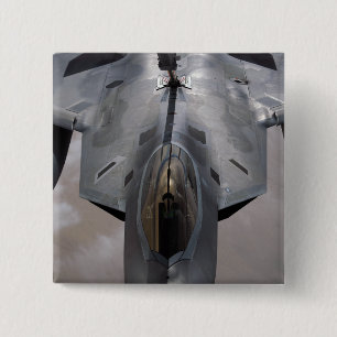 En rovfågel för US-flygvapen F-22 tankas Knapp