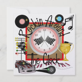 En Royally Rockin Tävla Party-inbjudan Inbjudningar