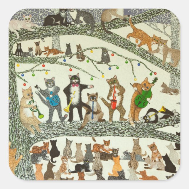 En rungande framgång 2012 fyrkantigt klistermärke (Framsida)