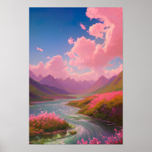 En rushflods majestät Beauty Poster
