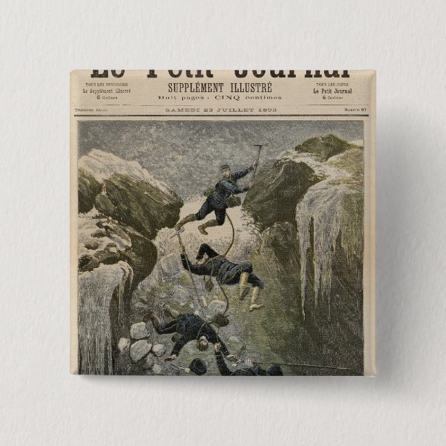 En ruskig olycka i alpernan knapp (Framsida)