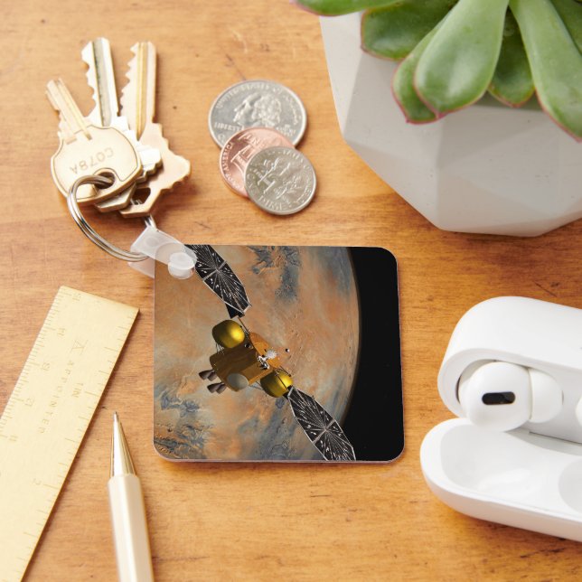 En rymdfarkoster som orkar Mars. Nyckelring (Skrivbord)