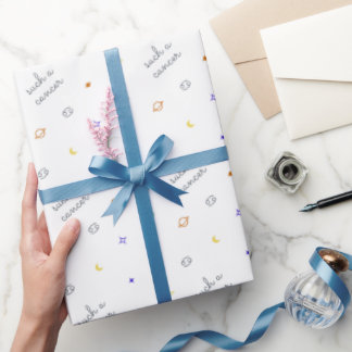 En sådan cancer (Retro färg) Presentpapper