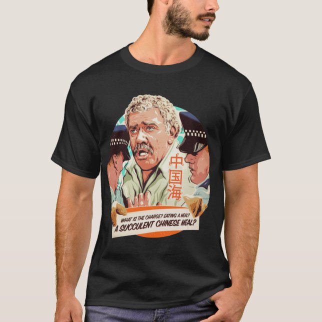 EN SAFTIG KINESISK MÅLTID vänner T Shirt (Framsida)