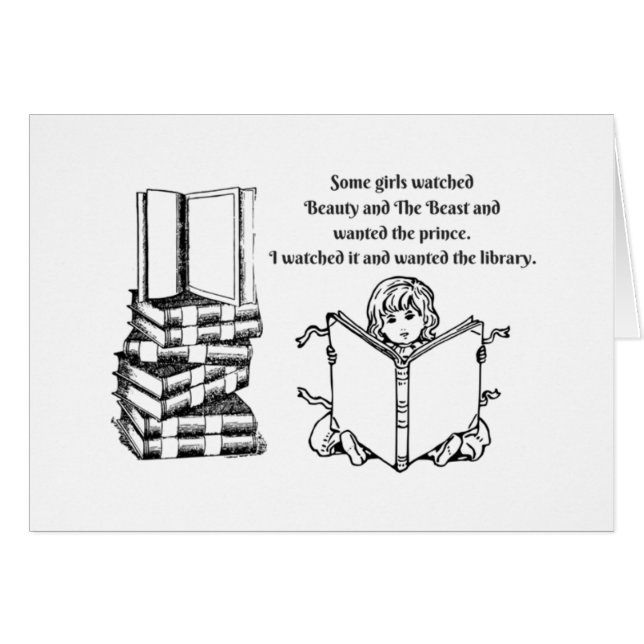 En sagawish hälsningskort (Framsidan Horizontal)