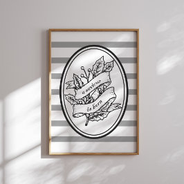 En sajt är född i kristen julmur poster