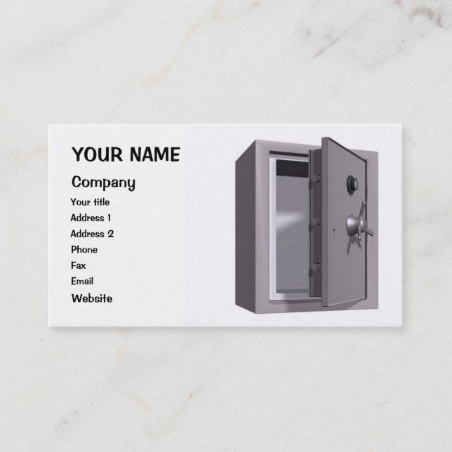 En "säker" visitkort (Framsida)