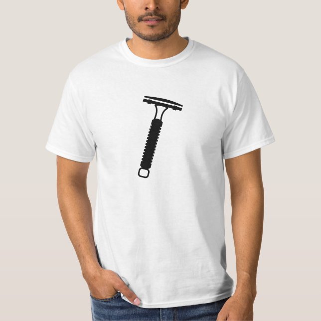En säkerhetsrakknivutslagsplats 2 - tända t-shirt (Framsida)