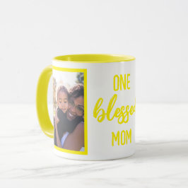En Salig Mamma | Anpassad Modern Morsdagsbild Mugg