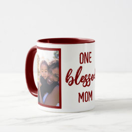 En Salig Mamma | Anpassad Modern Morsdagsbild Mugg