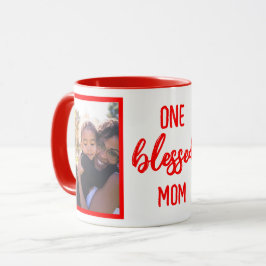 En Salig Mamma | Modern Anpassad Fotogåva till Mor Mugg