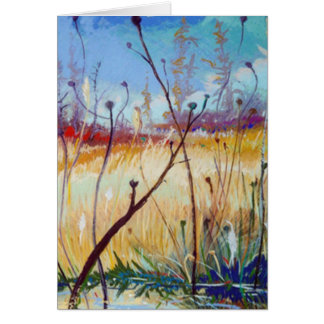 En salt Marsh Hälsningskort