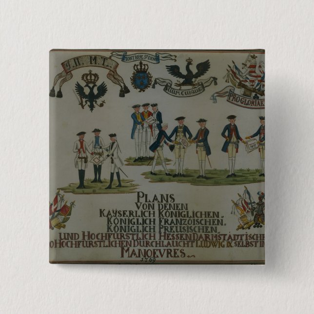 En samling av maneouvre planerar knapp (Framsida)